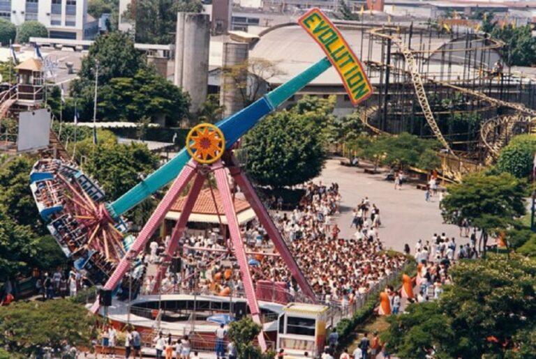 Brinquedos antigos Parque de Diversão Você se Lembra