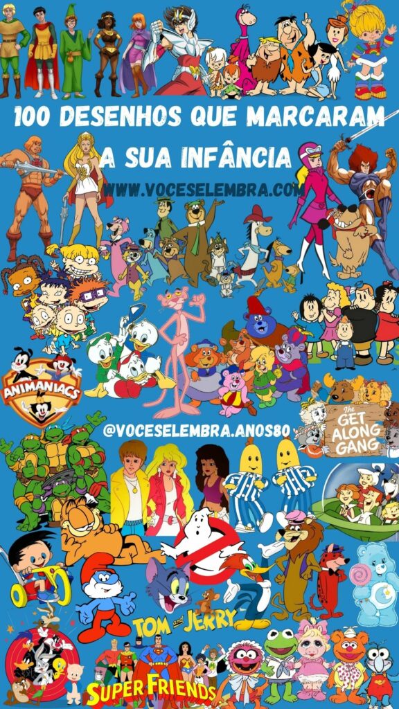 Relembre mais de 100 desenhos e séries que fizeram sucesso nos anos 80   Personagens clássicos de desenhos animados, Desenhos anos 80, Desenhos  animados clássicos